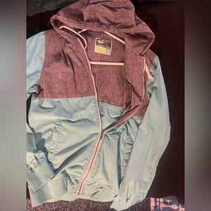 Modern Amusement two tone  windbreaker jacket